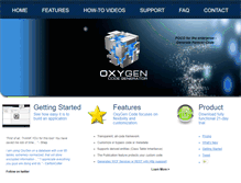 Tablet Screenshot of oxygencode.com